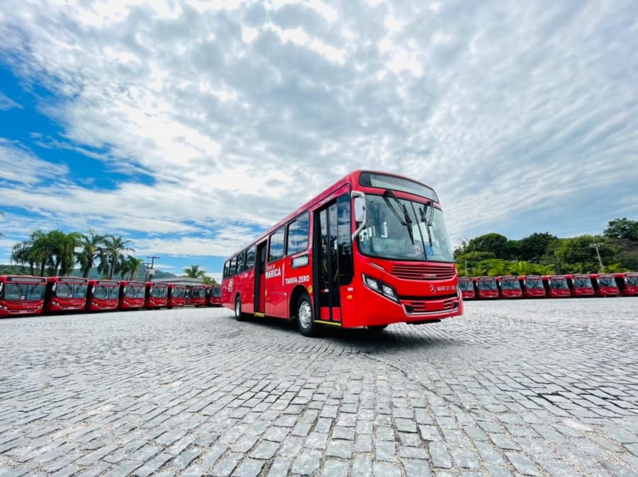 Ônibus Vermelhinho EPT Maricá